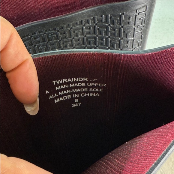 Tommy Hilfiger Black Women's Rain Boots - Picture 4 of 7